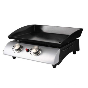 2 Brenner Brasero Gaz Plancha Gaz BBQ Grill für Frankreich